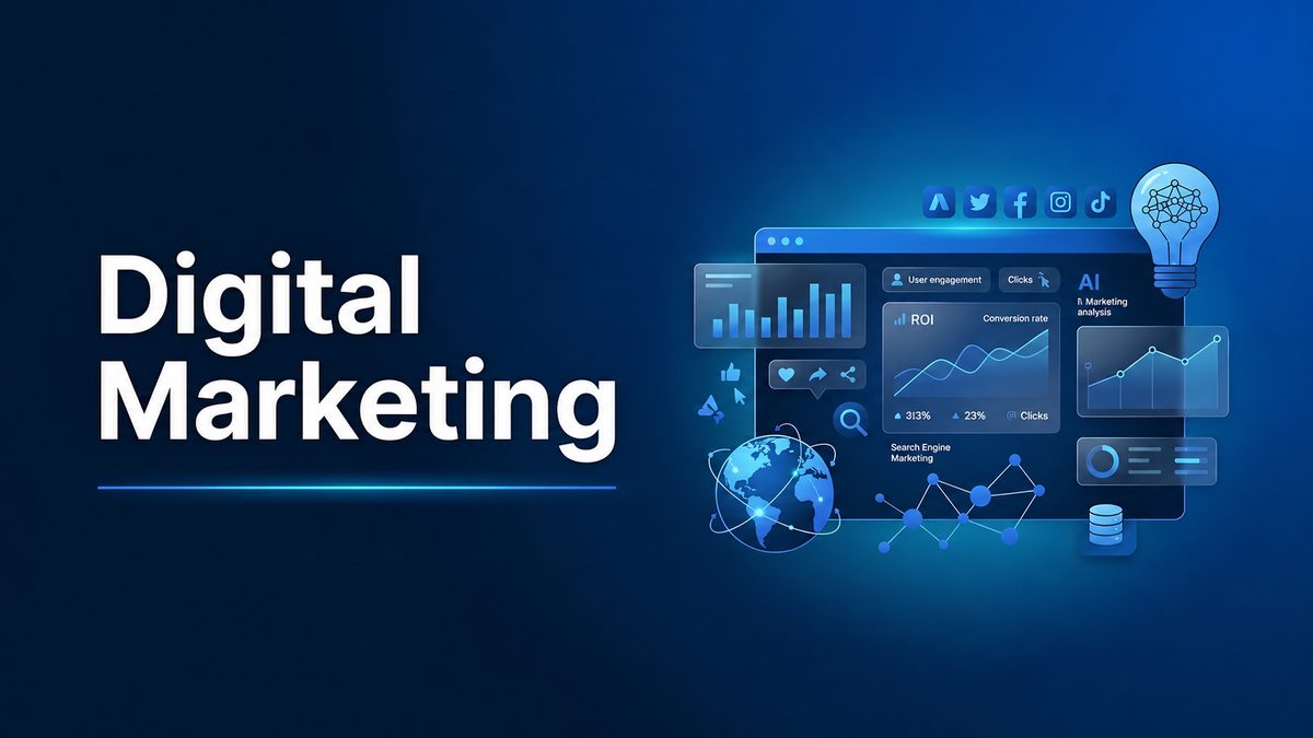 Reposx Digital creative growth illustration